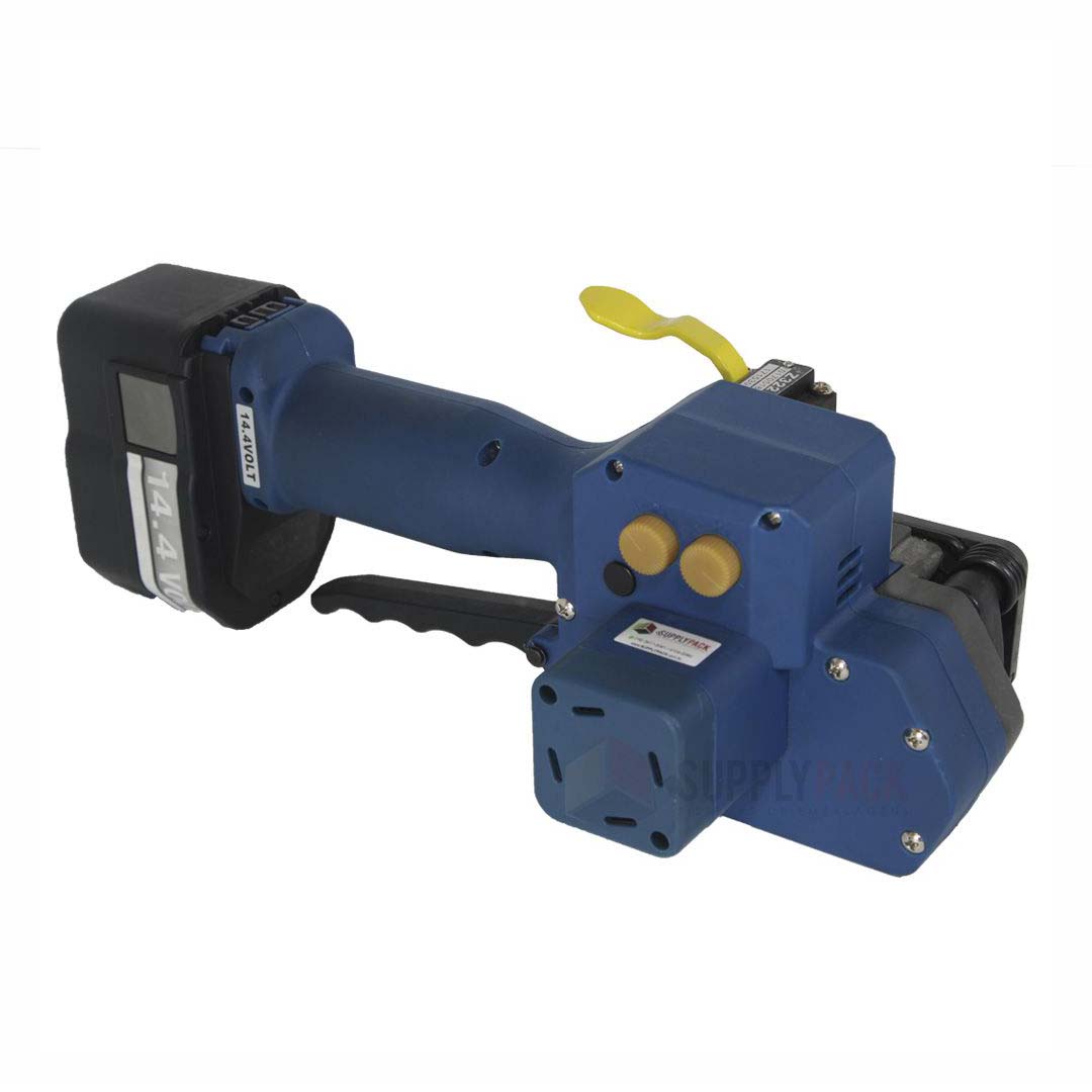 Arqueador a bateria SPH-19 em vista lateral com bateria 14,4 V