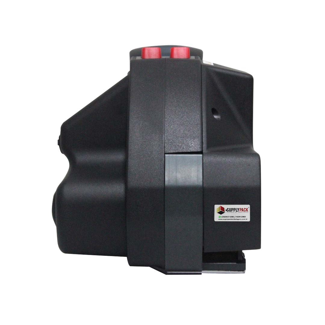 Arqueador a bateria SPH-25A em vista lateral com botões de operação vermelhos